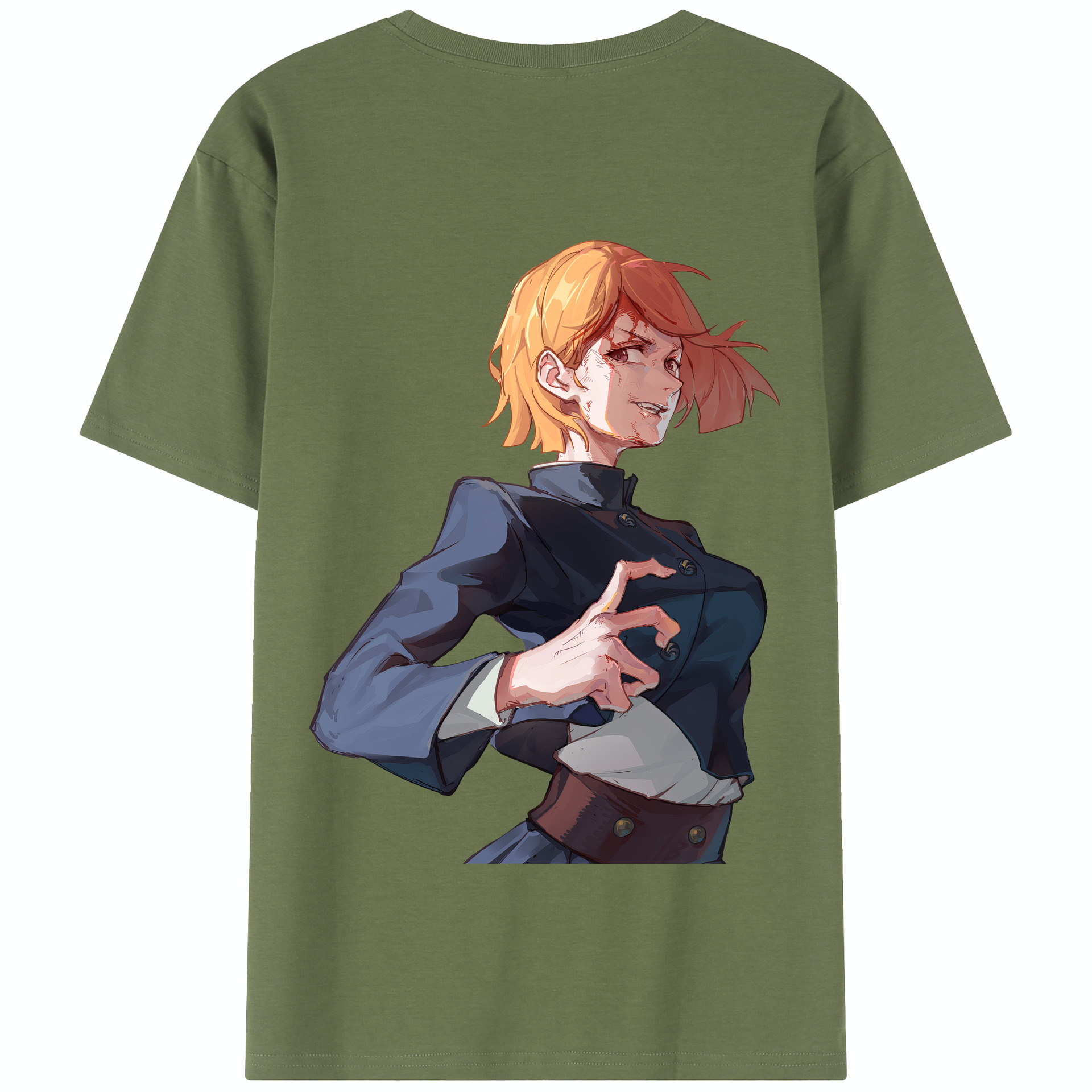 （画像用） 呪術廻戦 Jujutsu Kaisen 綿100％半袖Tシャツ（背面プリント）